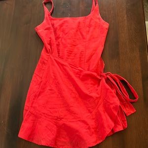 Red Princess Polly dress